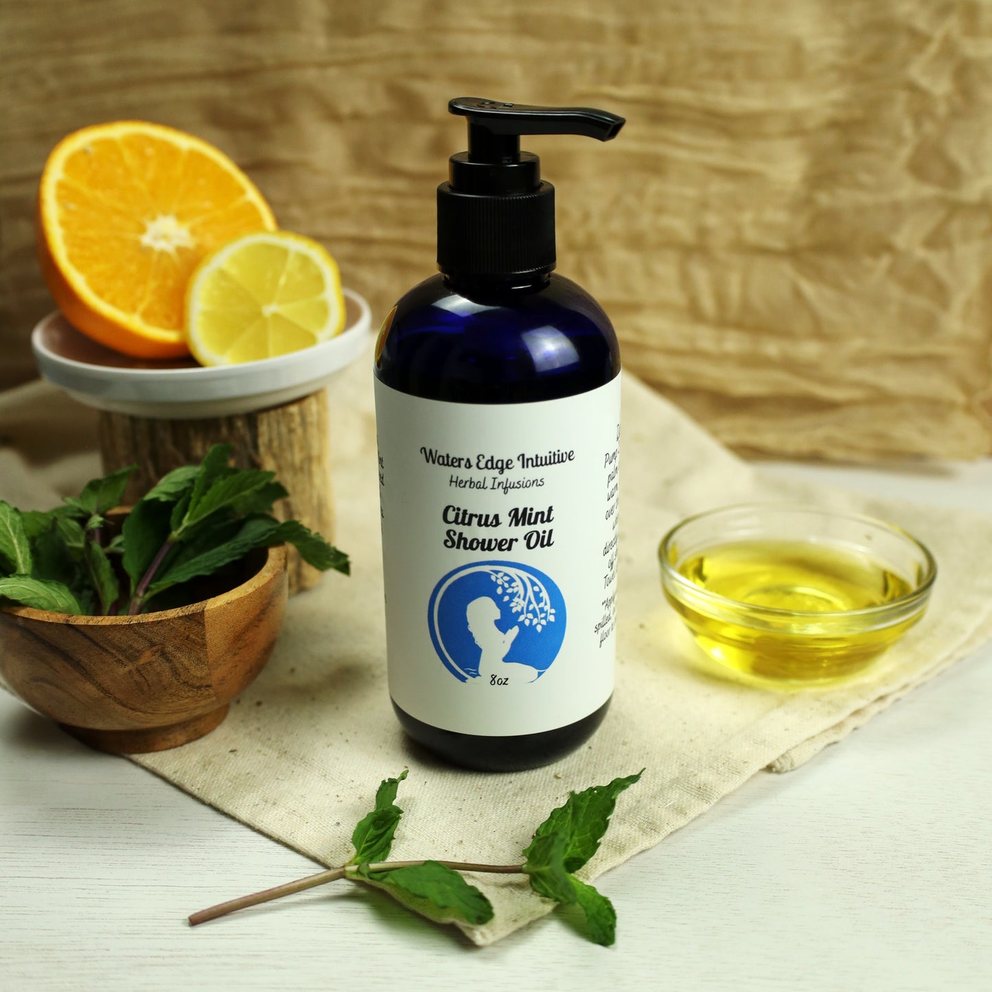 Citrus Mint Shower Oil, 8oz