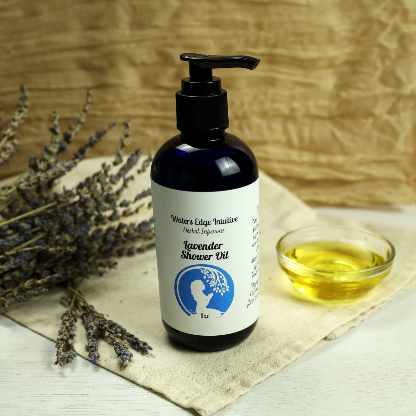 Lavender Shower Oil, 8oz