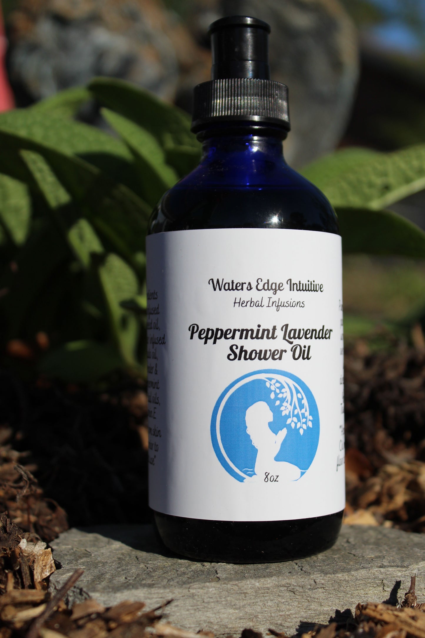 Peppermint Lavender Shower Oil